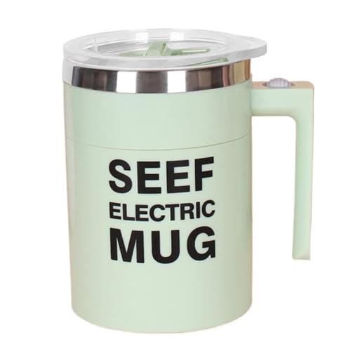 Tazza da caffè con agitazione automatica - Tazza con agitazione automatica | Bicchiere magnetico con agitazione automatica | Agitatori di caffè elettrici | Tazza di miscelazione elettrica portatile