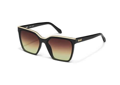 Image of Quay - Womens Sunglasses, Polarized Square Lenses with UV Protection (Vibe Check)