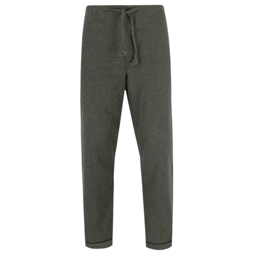 Majestic International Men's Notch Collar Long Sleeve Button Down Pajama Set3