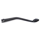 vespa 50 special bremspedal ausbauen hochglanzpoliert Boita 2.0 Pedal komplett mit Schraube Vespa PX - PE - COSA Carbon schwarz glänzend