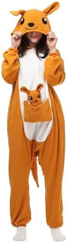 LBJR Erwachsene Tier Onesie Kostüm Fasching Karneval Halloween Cosplay