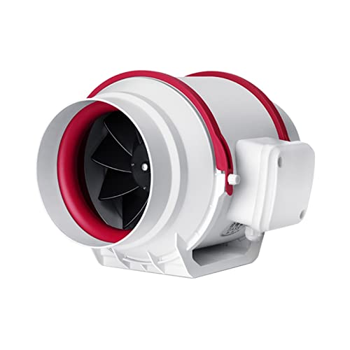 Ventilador de escape de baño Ampliador de corriente diagonal con succión de canal Potente ventilador silencioso de 2 velocidades Ventilador de cocina con mando a distancia, 420m³/h Ventilador de