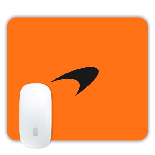 Image of TURTLEWINGS | Mousepad | Papaya Orange Speed Tribute Mousepad - 22x18 cm, 3mm Thick | Sporty Design Non-Slip Rubber Base | Office, Study & Gaming Use | Premium Smooth Surface
