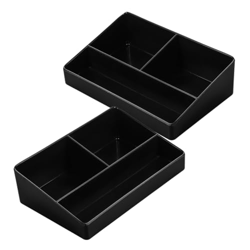 MOLUCKFU Loose Tea Bag Holder Bar Organizer Supplies Holder Small Storage Box Office Bag Organizer Minimalist