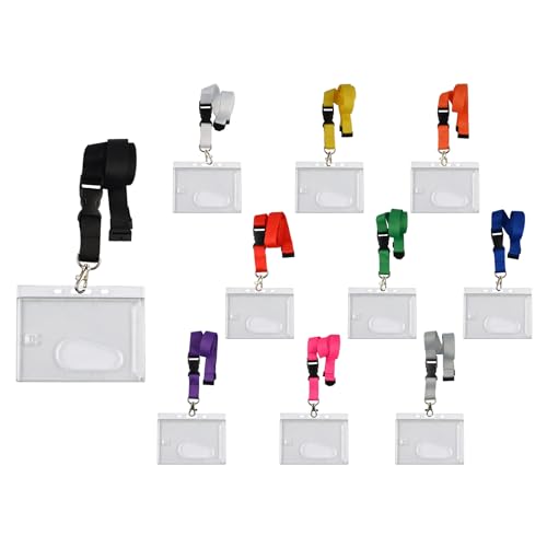 Porte-clés avec compartiment pour cartes Schmalz lanière neutre 20 mm lot de 50