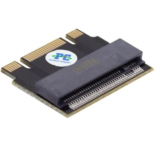 Sintech NGFF 2230 to 2242 Extension Card,M.2 NVME M-Key 2230 As B+M Key 2242 SSD,Compatible with ThinkPad X270 X280 T470 T480 T580 L480 L580 P52S T14s