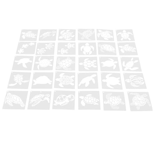 Beaupretty 30�� �^�[�g���e���v���[�g �C�G�e���v���[�g �؂蔲�����X�e���V�� �� PET�� ���ȑf�� �C�m���͐��I�ȃf�U�C�� �A�[�g�v���W�F�N