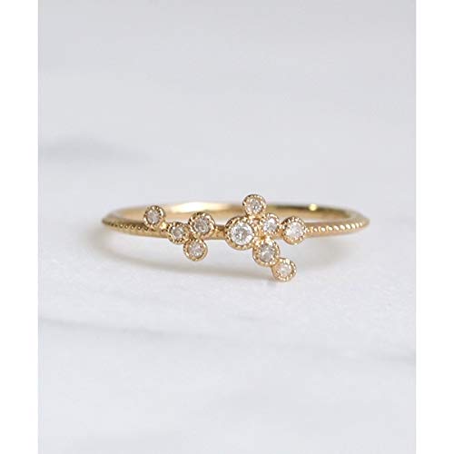 Amazon | [シエナロゼ] BIRTH STAR・リング[いて座] イエローゴールド