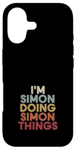 Simon Name Simon Personalized Name First Given �X�}�z�P�[�X iPhone 17 �p