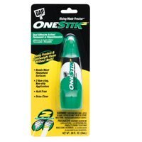 DAP 01320 "One Stik" Dual Action Adhesive 1 Oz. (Pack of 12)