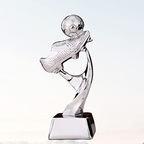 Sosoport Brinquedo De Prata Fósforo De Resina Para Troféus De Prêmios Prêmios Presente Futebol Espor
