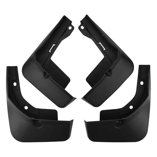 Garde-boue avant arrière pour Dongfeng Glory 580 2022-2025, kit de 4 pièces noires
