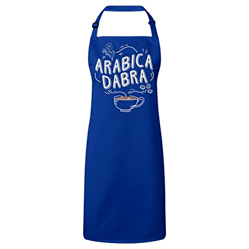 Tablier cuisine bleu Arabicadabra Fabulous premium en coton