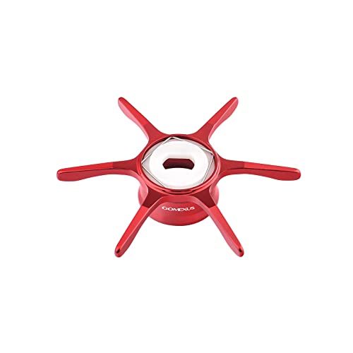 ゴメクサス ST-S スタードラグ シマノ用 アンタレスDC メタニウム 適用 ベイトリールパーツ アルミ製 5.4g超軽量 右左兼用 アーム六本