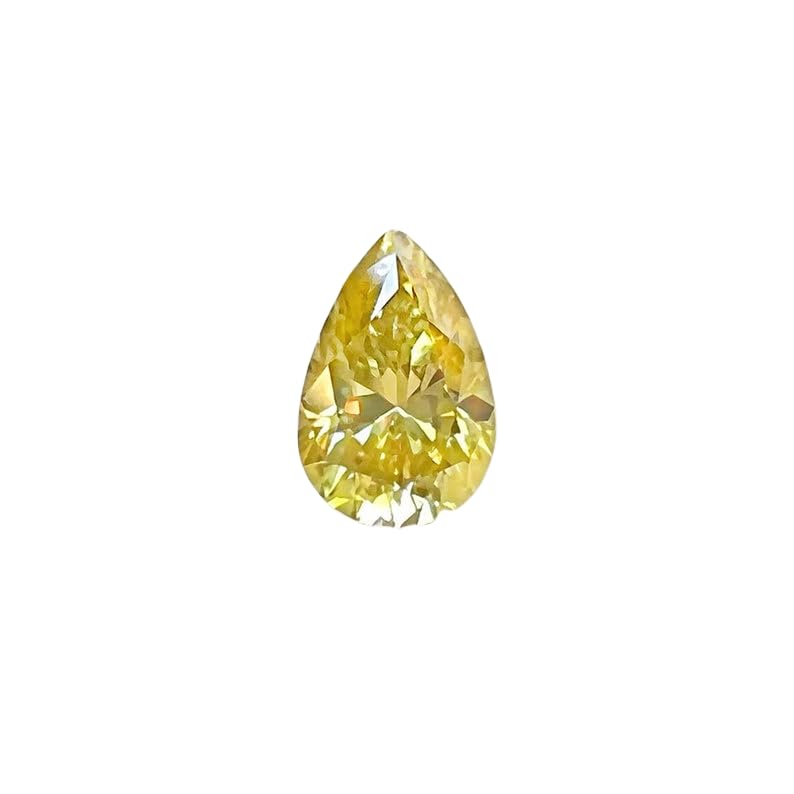 Moissanite poire 6x4mm gemme de bricolage pour monter une bague sur mesure