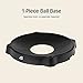 Retrospec Exercise Ball Base - Versatile Yoga and Pilates Accessory, Fits 45, 55, 65, 75cm Balls, Durable ABS Plastic Construction
