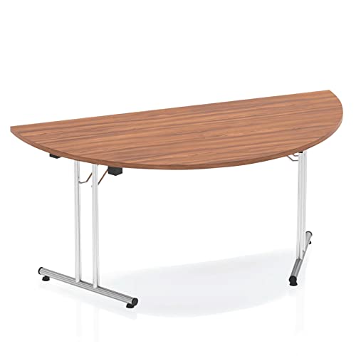 Image of I000703 - Dynamic Impulse 1600 Folding Semicircle Table Walnut