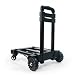 Produktbild KSNCQJ Trolley Einkaufswagen Nach Hause Falten Tragbare Mute Trolley Auto Einkaufswagen Gepäck LKW Anhänger Kann 55kg Tragen Folding Wagen