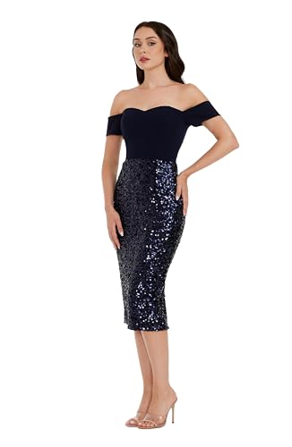 Image of Dress The Population Women's Bailey Bodycon Midi Dress