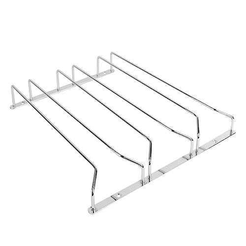 MAGICLULU Estante para Copas de Vino Tinto Invertido 3 Niveles Acero Inoxidable Soporte Colgante Multifuncional para Hogar Cocina Bar Restaurante