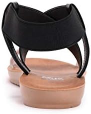 MUK LUKS Women's Strapy Style Sandal, Silver, 6 | Image 5