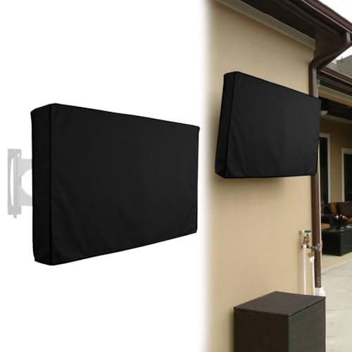 Housse de télévision extérieure 55" 58" premium 600D résistante aux intempéries