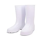 [STICO] スティコ SEB-10 男女兼用 作業靴 ガーデニング 農作業 超軽量 軽量 耐熱 日本製 リサイクル (白, 28.0 cm)