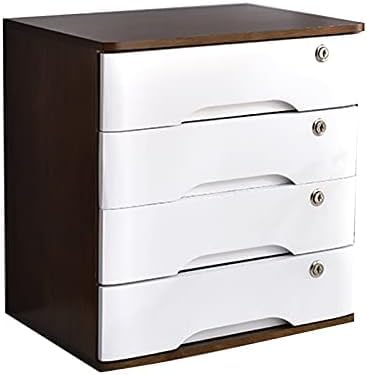 Scrivania in legno Der Cabinet Scatola con serratura per forniture per ufficio A4 ricevute File Cabinet piatto con A2 Ders Slish & Functal Worpace Solut