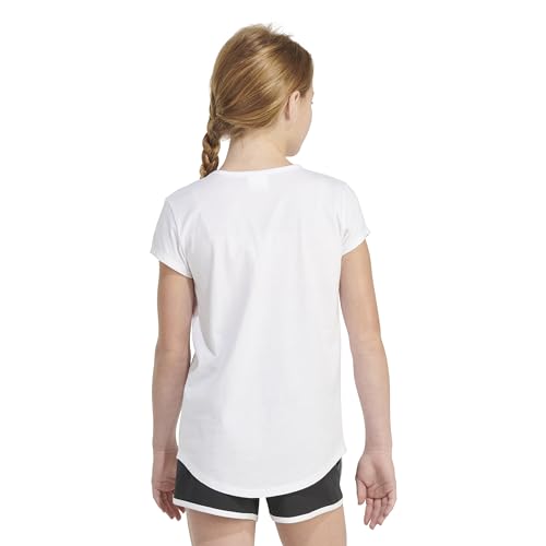 Image of adidas Girls' Short Sleeve Scoop Neck Tee T-Shirt