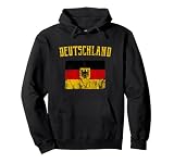 Deutschland (Vintage) - German Flag Pullover Hoodie