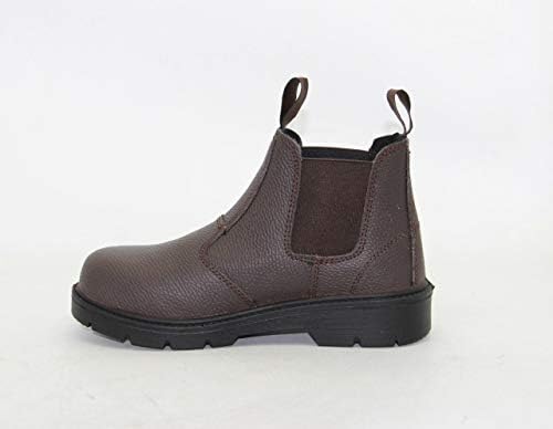 D5 CSA Approved Safety Shoes, Construction Boots, Work Sh (5 men US, Brown) — view 6