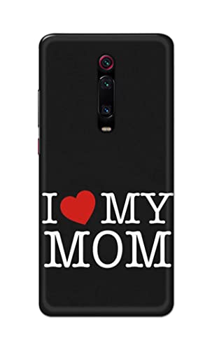 Image of PRINTFIDAA I Love My Mom Hard Back Cover for Mi 9T / Mi 9T Pro /Redmi K20 / K20 Pro Back Cover -(P6) KAT1006