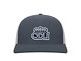 Sport Your Gear Old Dominion University Monarchs Prime Mid Profile Adjustable Snap Back Trucker Baseball Hat Cap