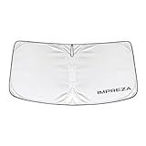 SAWAKAKI スバル インプレッサ GU系 専用設計 サンシェード フロントガラス用 ロゴ付き 日焼け防止 断熱 UVカット 紫外線カット 暑さ対策 コンパクトに収納