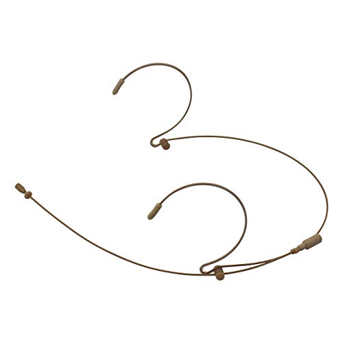 J K Professional Headset Headworn Earhook Microphone Mic-J 071S Compatible With Audio Technica Wireless Transmitters - Hirose 4Pin Detachable Plug #TOP2
