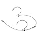 J K Professional Headset/Headworn Microphone MIC-J 071S Compatible with Shure Wireless System - TA4F Microdot Detachable Cable