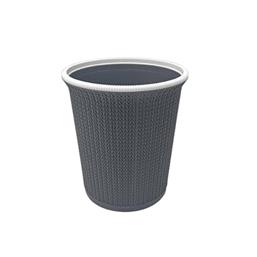 Recopilación de Cubos de reciclaje para el hogar los 5 mejores. 45 SUREK Bien Cubo de Basura Redondo Cubos de Basura de plástico con Anillo de presión Cubos de Reciclaje en el hogar Cubo de Basura de baño de Alta Capacidad Fácil de Limpiar...