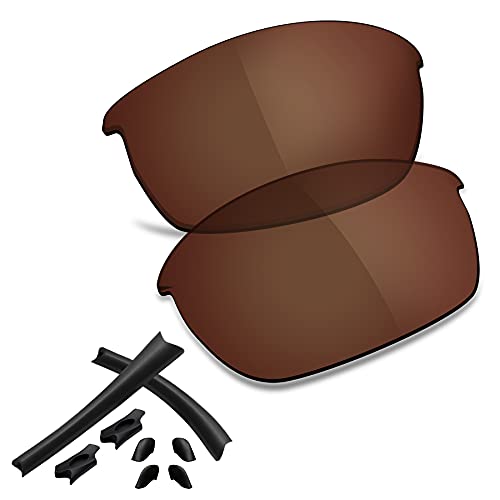 Image of Polarized Replacement Lenses & Rubber Kits for Oakley Flak Jacket OO9009 Sunglass