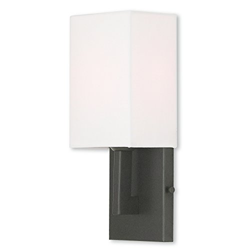 Image of Livex Lighting 51101-07 from Hollborn 1-Light Wall Sconce, Bronze | Transitional design