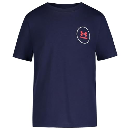 Image of Under Armour Boys' Short Sleeve Graphic T-Shirt, Soft & Comfortable, Outdoor Collection