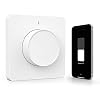 Smart Dimmer Maxcio, Wlan Lichtschalter, WiFi LED Dimmer Schalter Rotate Dimming, kompatibel mit Alexa/Google Home, APP Fernbedienung, Smart Switch mit Timer, Alexa Zubehör für Smart Home