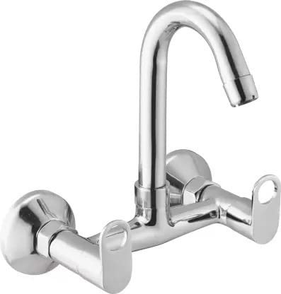 Senkiddpro Brass Prime Sink Mixer Swivel Casted Hot & Cold Water with 360 Degree Adjustable Spout Suitable for Washbasin,Sink,Bathroom &Kitchen Bib Tap Faucet Kitchen Mixer Faucet