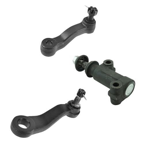TRQ Front Steering Kit with Pitman Arm & Idler Arm Bracket