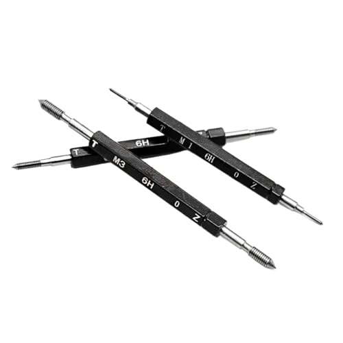 1PCS Thread Gauge M1 M1.2 M1.4 M1.6 M1.7 M1.8 Metric gage M2 M2.2 M2.3 M2.5 M3 M3.5 M4 M5 M6 M7 M8 M9 M10 M11 M12 M13 M14 M16 (M7X1 6H) miniatura 3