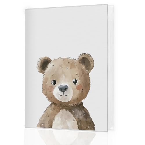 Qnhij Kids Photo Album 4x6 Hold 36 Photos, Bear Lovers
