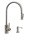 Waterstone 5700-2-DAMB Contemporary PLP Extended Reach Pull Down Faucet 2pc. Suite Distressed American Bronze