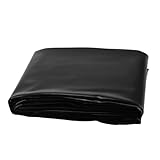PINGEUI 2 Pack 2x3M Black Plastic Sheeting Heavy Duty, Thick Large Polythene Sheeting Waterproof Sheets for Gardening Insulation Building Rubble Protection - Image 4