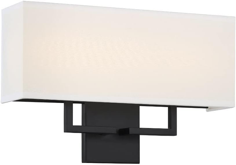 GEORGE KOVACS P472-66A-L Sconces LED Wall Sconce, Coal