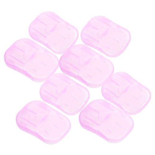 GALPADA Bulk Soap Sheets 15 Boxes Portable Travel Soap Sheets for Camping Trips