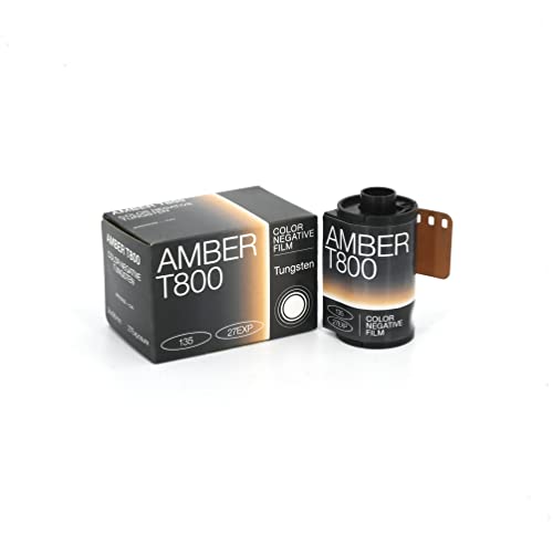 Amber T800 Color Negative, 27Exp, Iso800, 35Mm Cine Film #TOP5